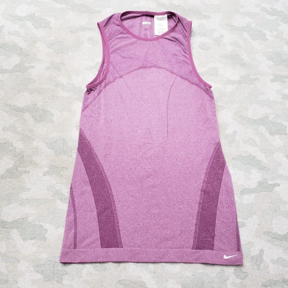 Nike Tank Top Womens XL‎ Purple FitDry Sleeveless Gym Fitness Yoga